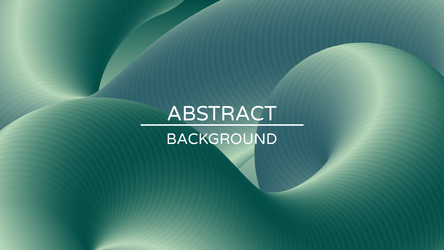 Abstract geometric background with 3d twisted vector