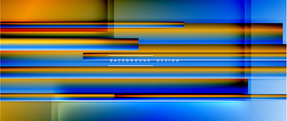 dynamic lines on fluid color gradient trendy vector image