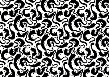 halfdrop repeat seamless pattern with playful vector image