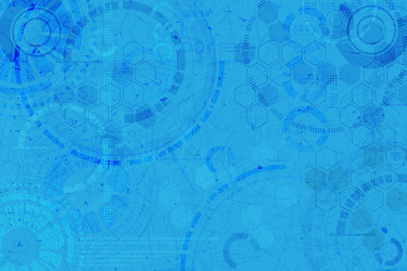 Techno Background - Digital Elements vector