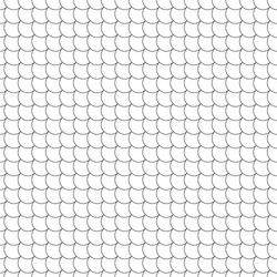 Seamless pattern diagonal fish scales vector