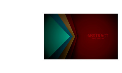 Dark red background colorful overlap layer vector