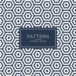 abstract hexagonal line pattern background design vector