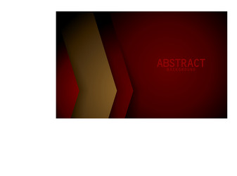 Dark red and yellow background overlap layer vector