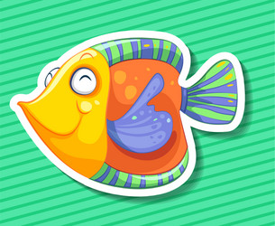 Colorful fish vector