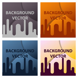 minimal geometric background dynamic shapes vector image