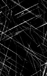 grunge white lines and dots on a black background Vector Image