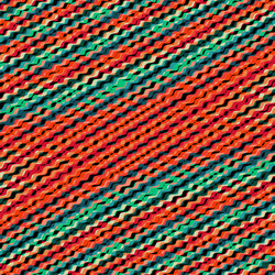 Wavy volume background pattern with optical vector