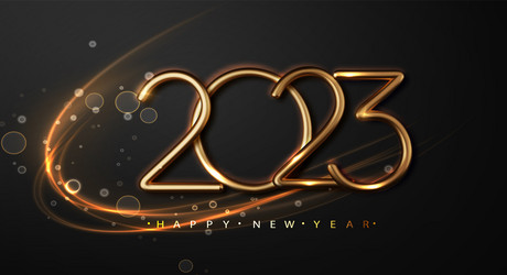 2023 New Year Abstract Wave vector