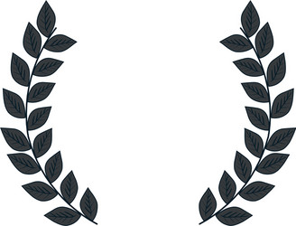 Laurel Wreath Frame vector