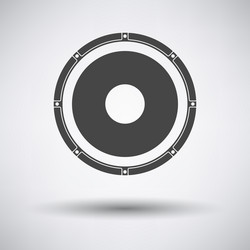 Loudspeaker volume icon Royalty Free Vector Image