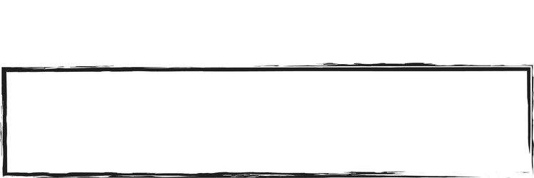 Grungy rectangular frame border plaque outline Vector Image