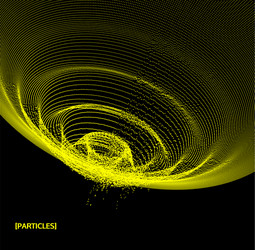 abstract science or technology background network vector image