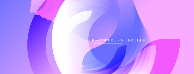 abstract design overlapping layers create dynamic vector image