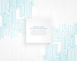Complex Circuit Network Background vector image