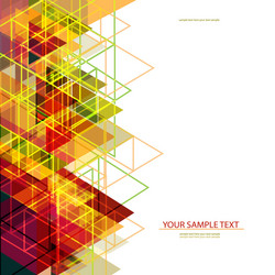 Abstract Geometric Background vector image