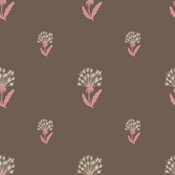 blossom botany seamless pattern with abstract vector image
