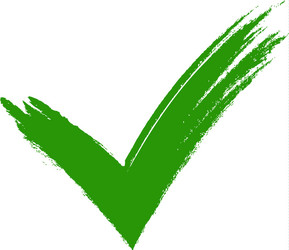 green check mark vector