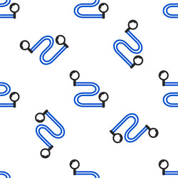 line route location icon isolated seamless pattern vector image