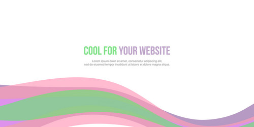 abstract background header website design vector image