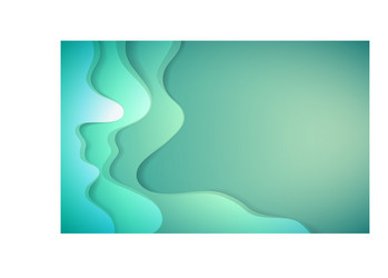 dynamic background with fluid shape color wave vector image