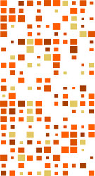 random squares mosaic pattern pixelated vector image