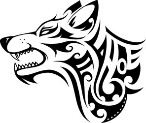 Tribal Wolf Tattoo Vector Images (over 920) Tribal Wolf Tattoo Vector Images (over 920)