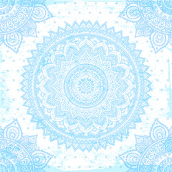 Indian Mandala Ornament Vector Image