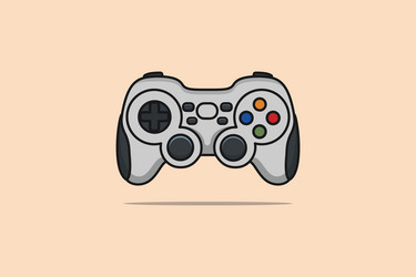 Joystick controller and game pad stick vector