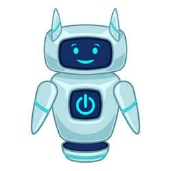 Robotic Process Automation Robot Assistant Vector Image