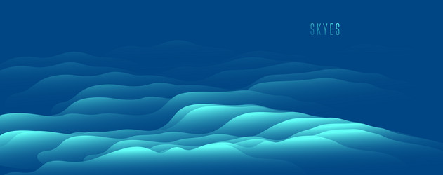 3d fluid gradient color abstract background vector