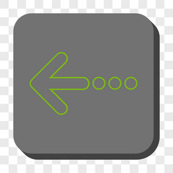 send left rounded square button vector image