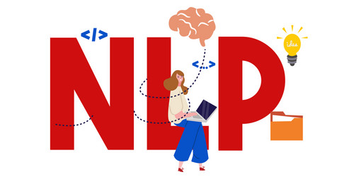 neuro-linguistic programming nlp vector image