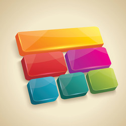 web panel design can be used for workflow layout vector image