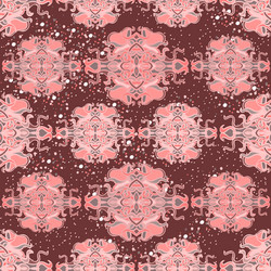seamless pattern with colorful abstract shape vector image