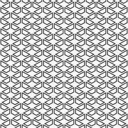 Abstract seamless pattern repeating geometric vector