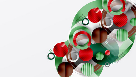 abstract geometric background with overlapping vector image