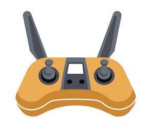 controller for gadgets or drones automated vehicle vector image