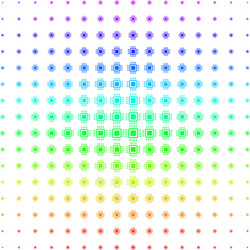 Processor shape halftone spectrum grid vector