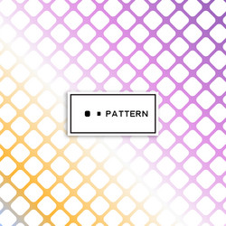 Abstract geometric pattern with lines rhombuses vector