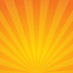 Sun rays orange background spiral Royalty Free Vector Image