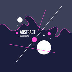 abstract composition with dynamic and geometric vector image