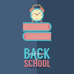 back to school concept vector