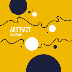 abstract composition with dynamic and geometric vector image