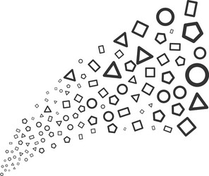 geometric shapes source stream vector image
