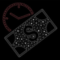 bright mesh network rent recurring payment vector image