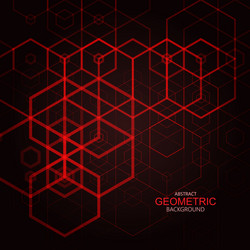 Abstract background with geometric pattern eps10 vector