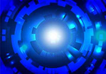 abstract technology sci fi circuit design vector image