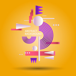 modern backgrounds with abstract elements vector image