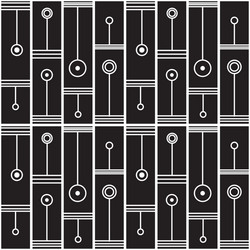 Seamless abstract line pattern vector